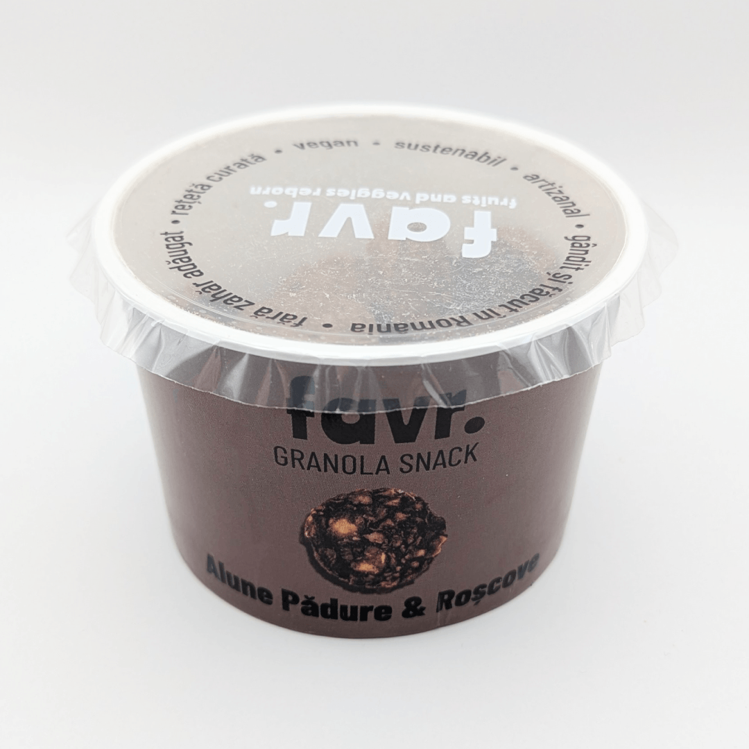 Granola Bites ALUNE PĂDURE & ROȘCOVE - imagine 2