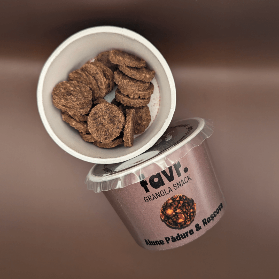 Granola Bites ALUNE PĂDURE & ROȘCOVE - imagine 3