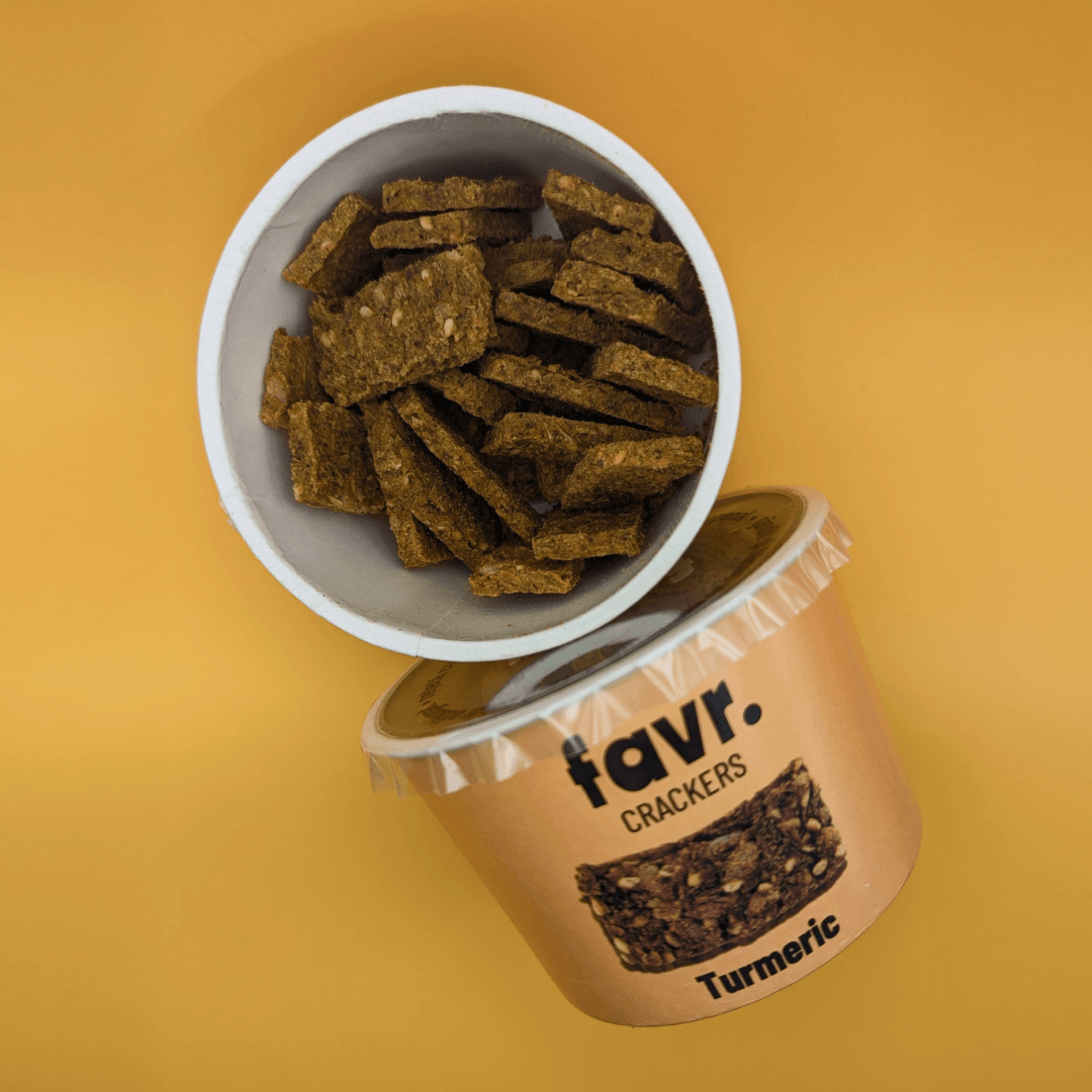 Crackers cu TURMERIC - imagine 3